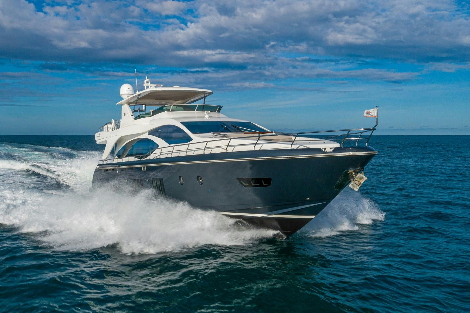 a boat on the water aboard NO NAME Yacht for Sale