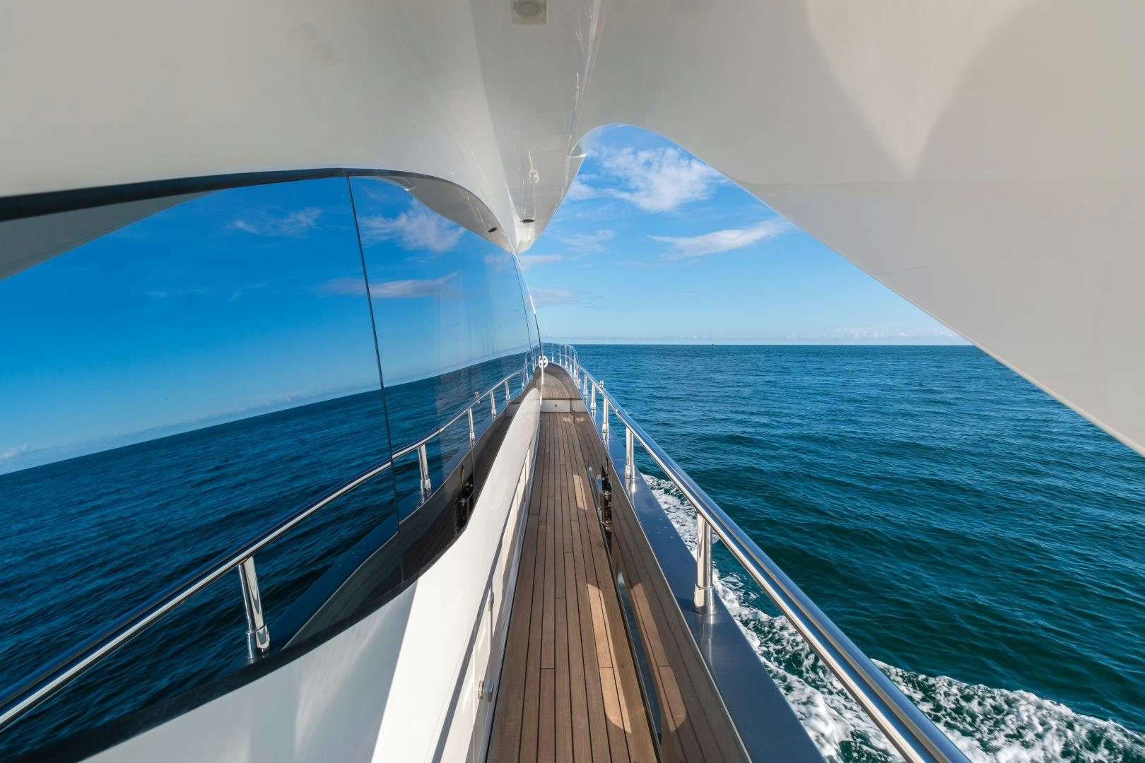 a boat on the water aboard NO NAME Yacht for Sale