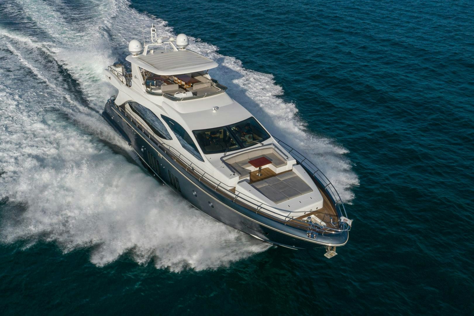 a boat on the water aboard NO NAME Yacht for Sale