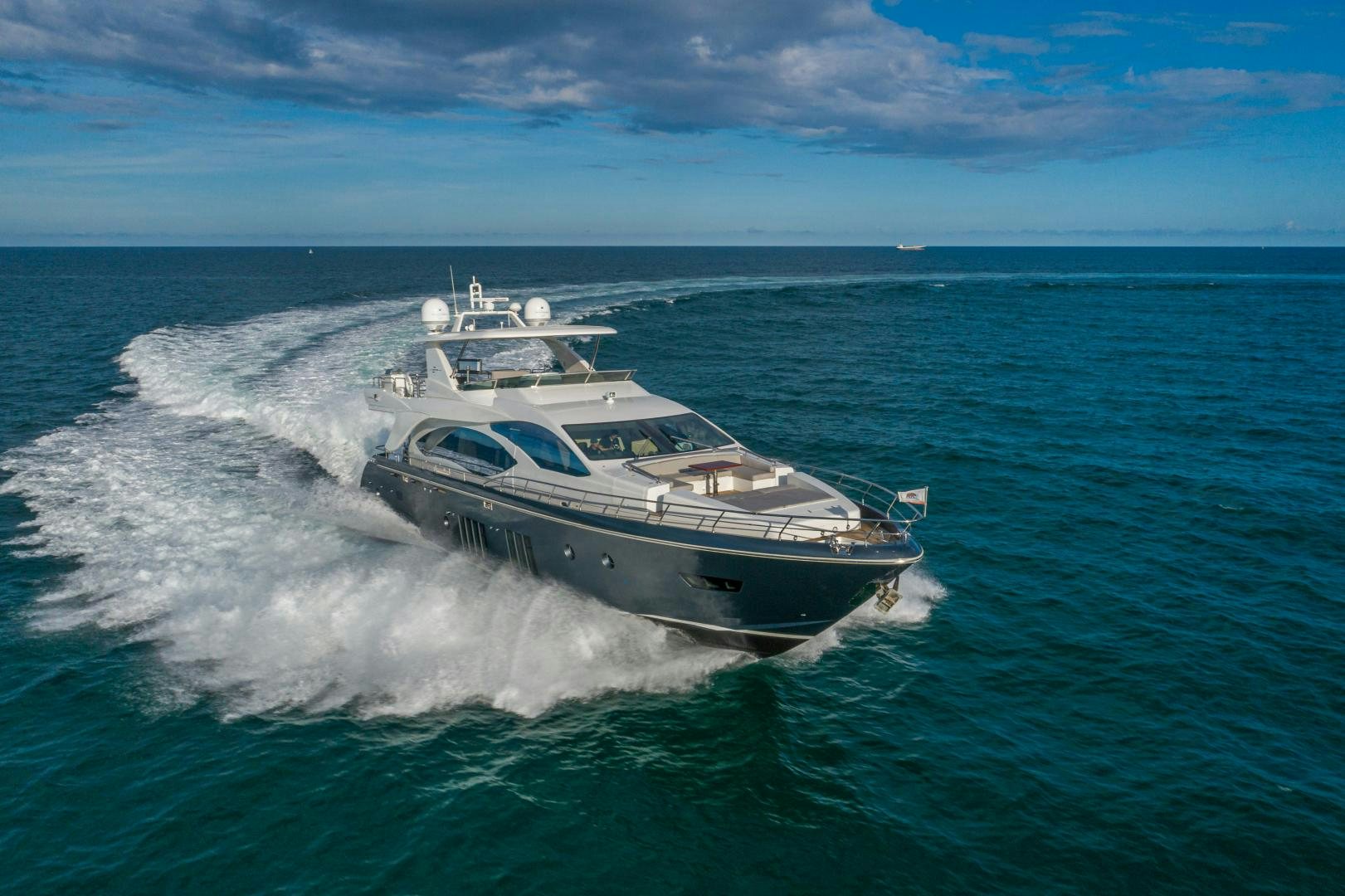 a boat on the water aboard NO NAME Yacht for Sale