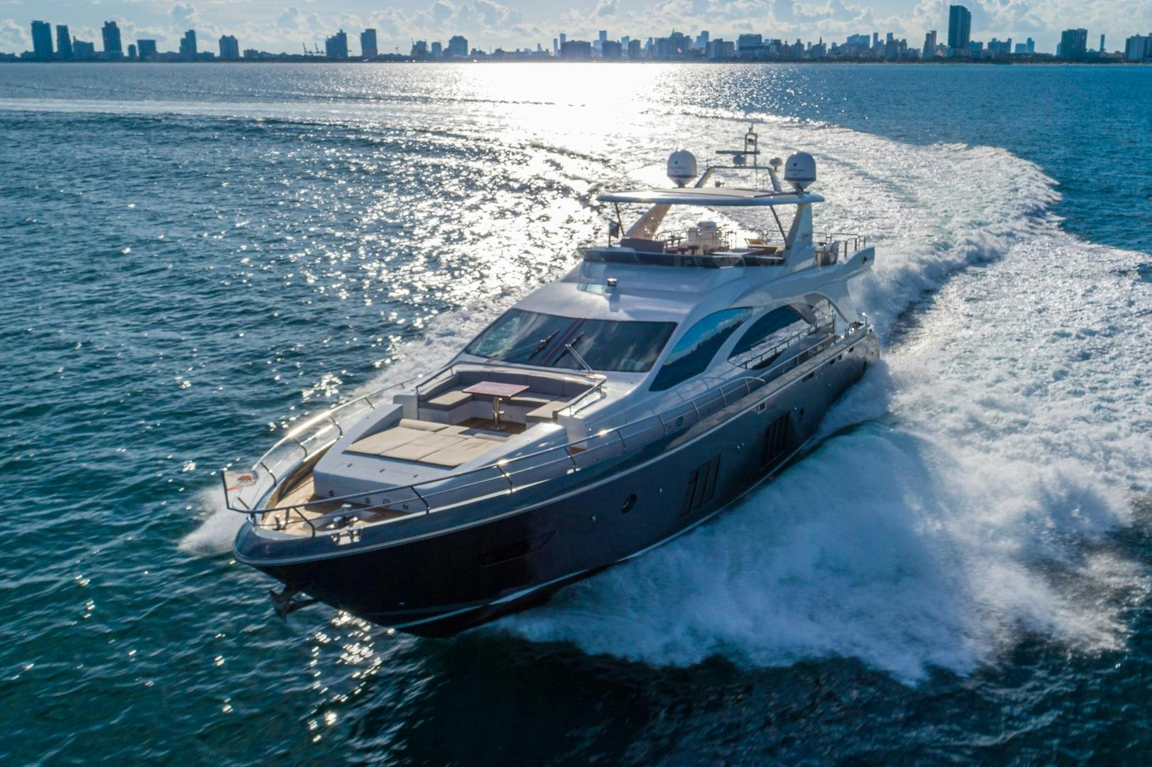 a boat on the water aboard NO NAME Yacht for Sale