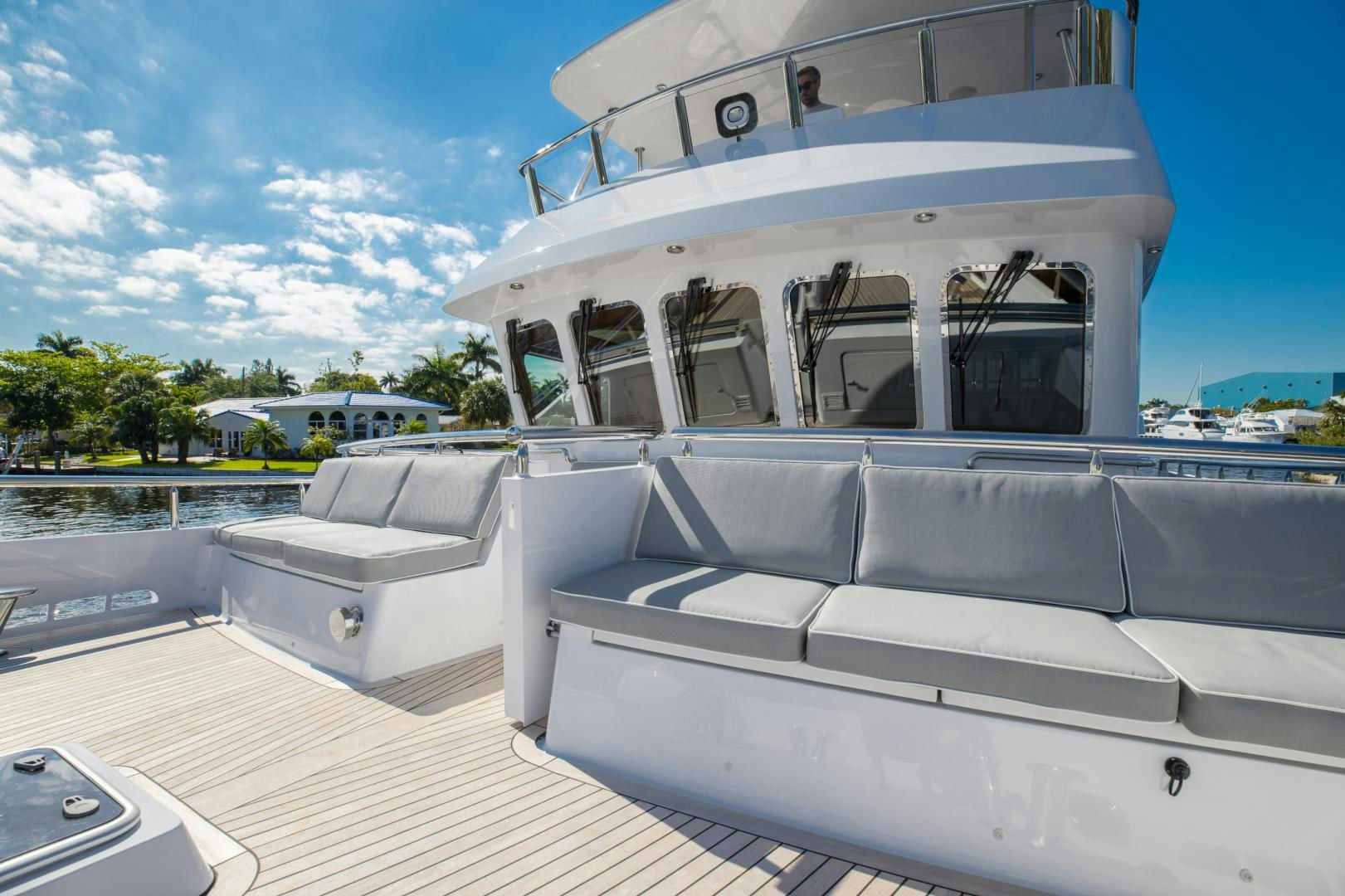 a boat on the water aboard SLOW POKE Yacht for Sale