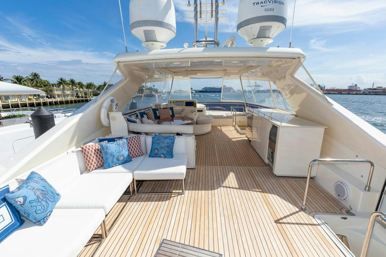 a boat on the water aboard MI RX Yacht for Sale