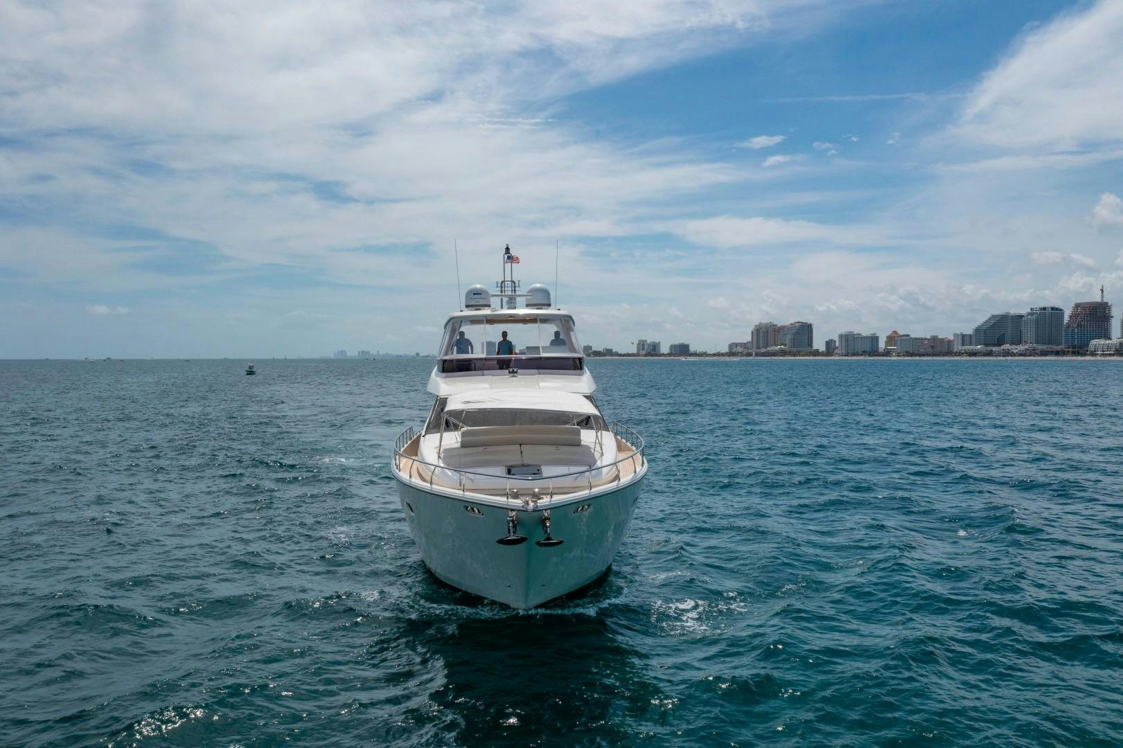 a boat in the water aboard MI RX Yacht for Sale