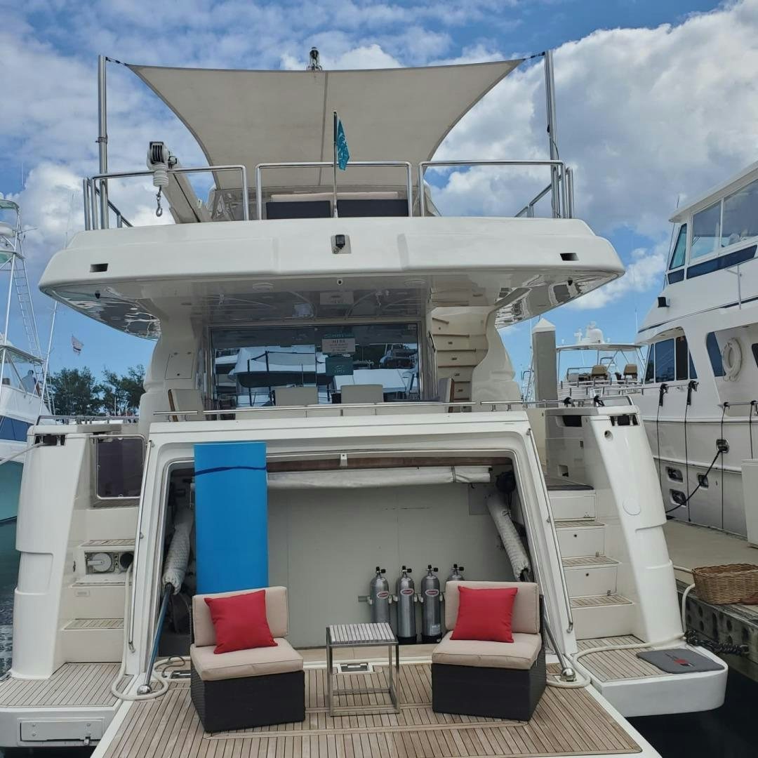 a boat on the water aboard MI RX Yacht for Sale