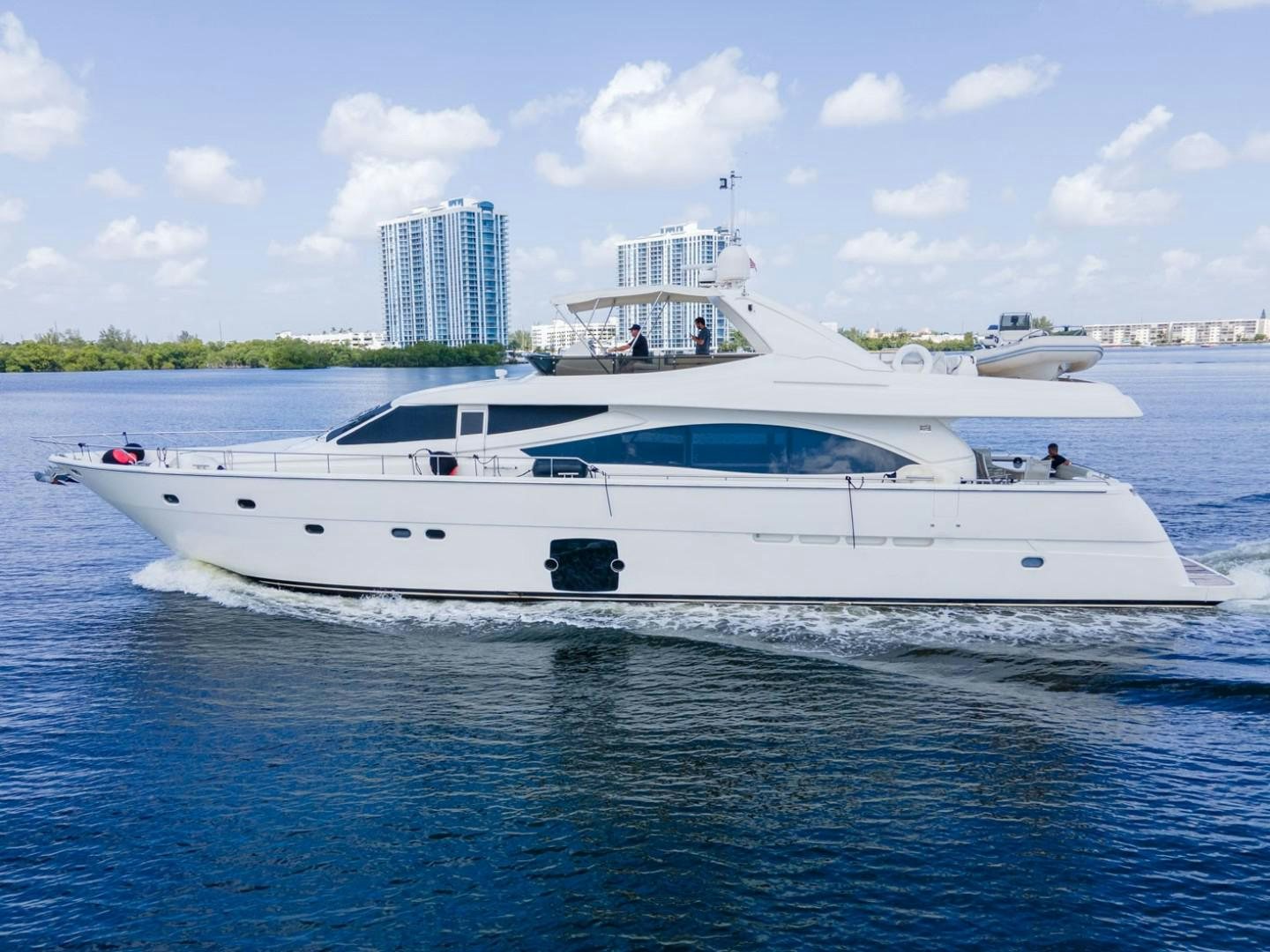 a white yacht in the water aboard NO NAME Yacht for Sale