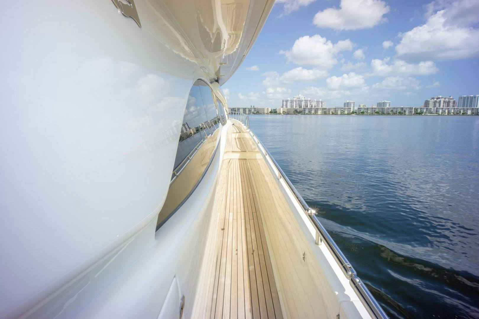 a boat on the water aboard NO NAME Yacht for Sale