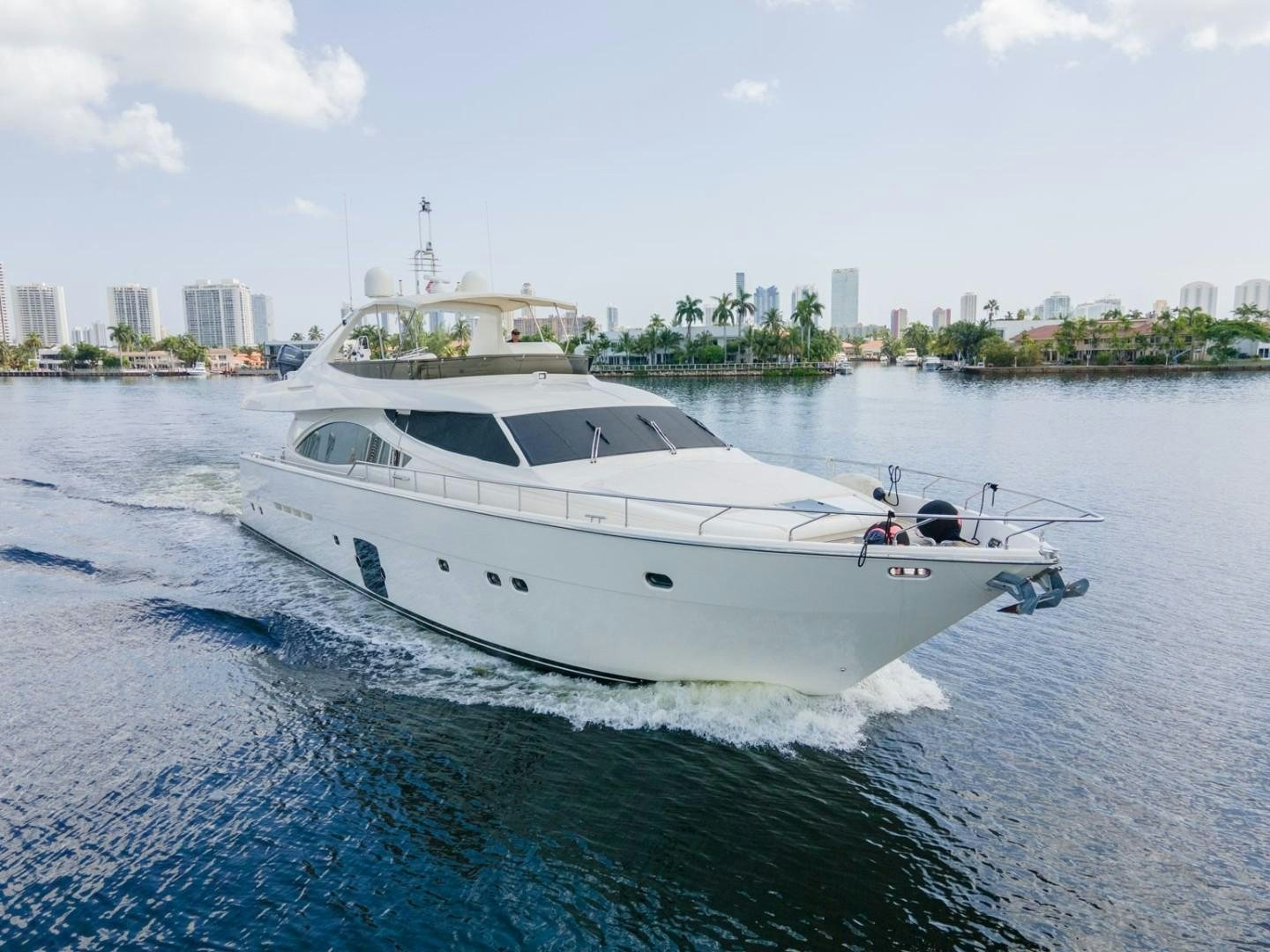 a white yacht in the water aboard NO NAME Yacht for Sale
