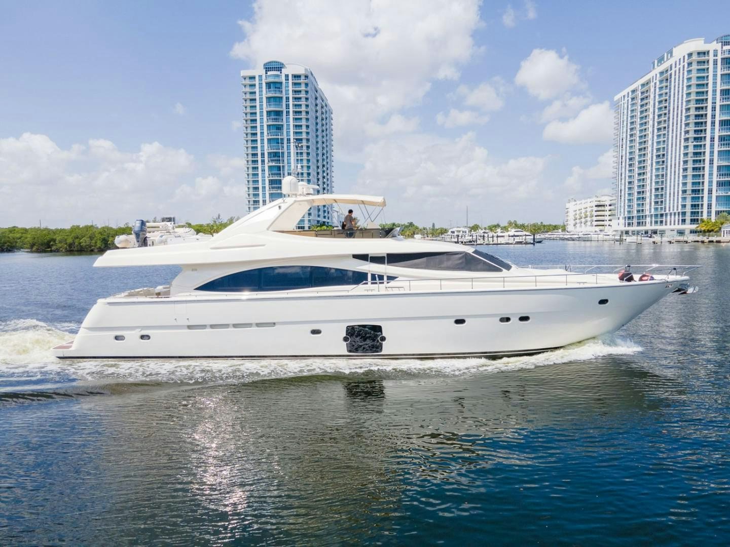 a boat on the water aboard NO NAME Yacht for Sale