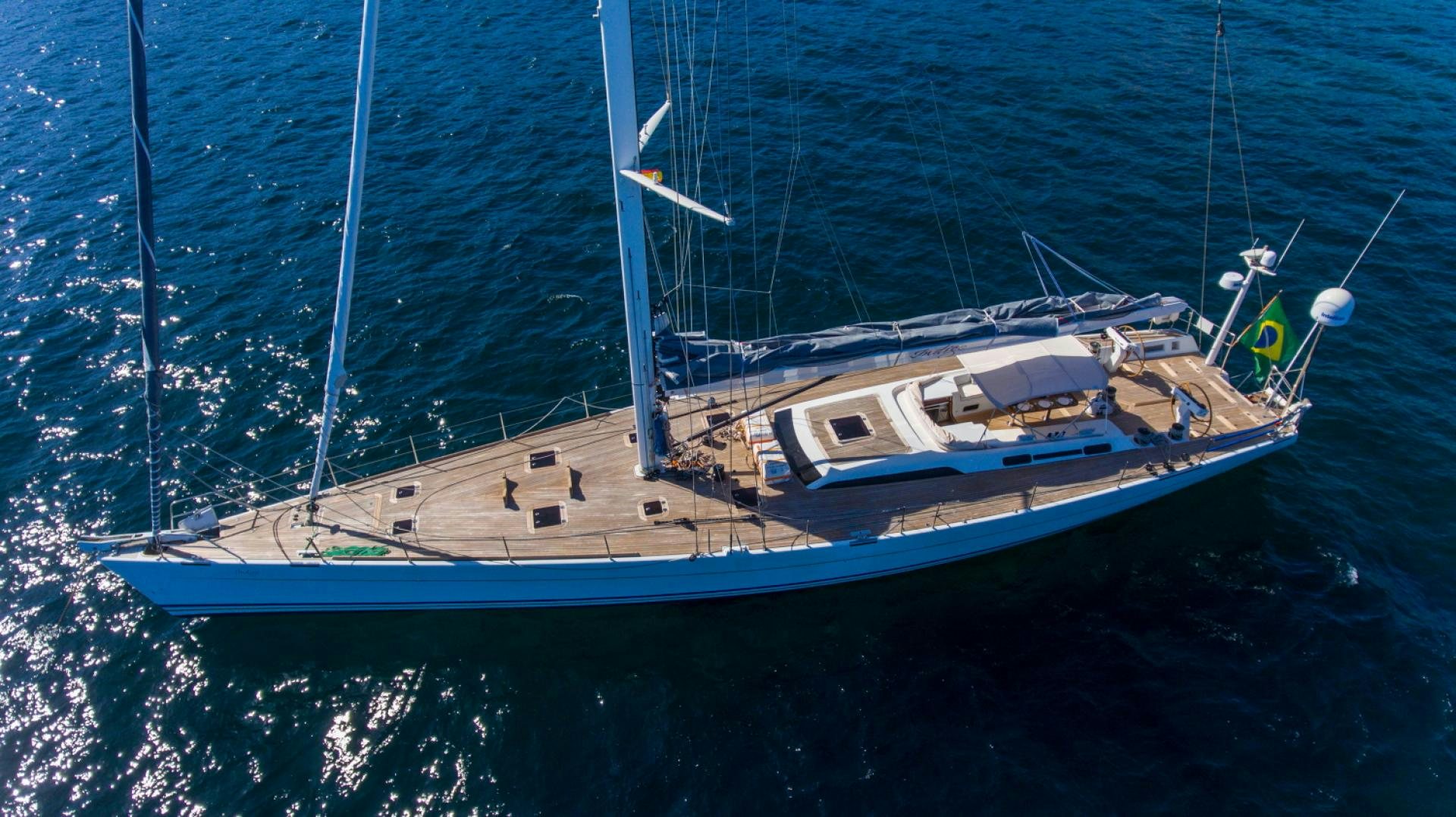 a boat in the water aboard INDIGO Yacht for Sale