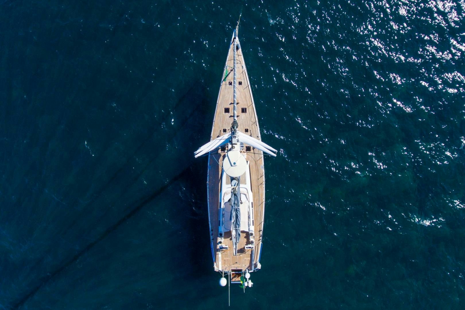 a boat in the water aboard INDIGO Yacht for Sale