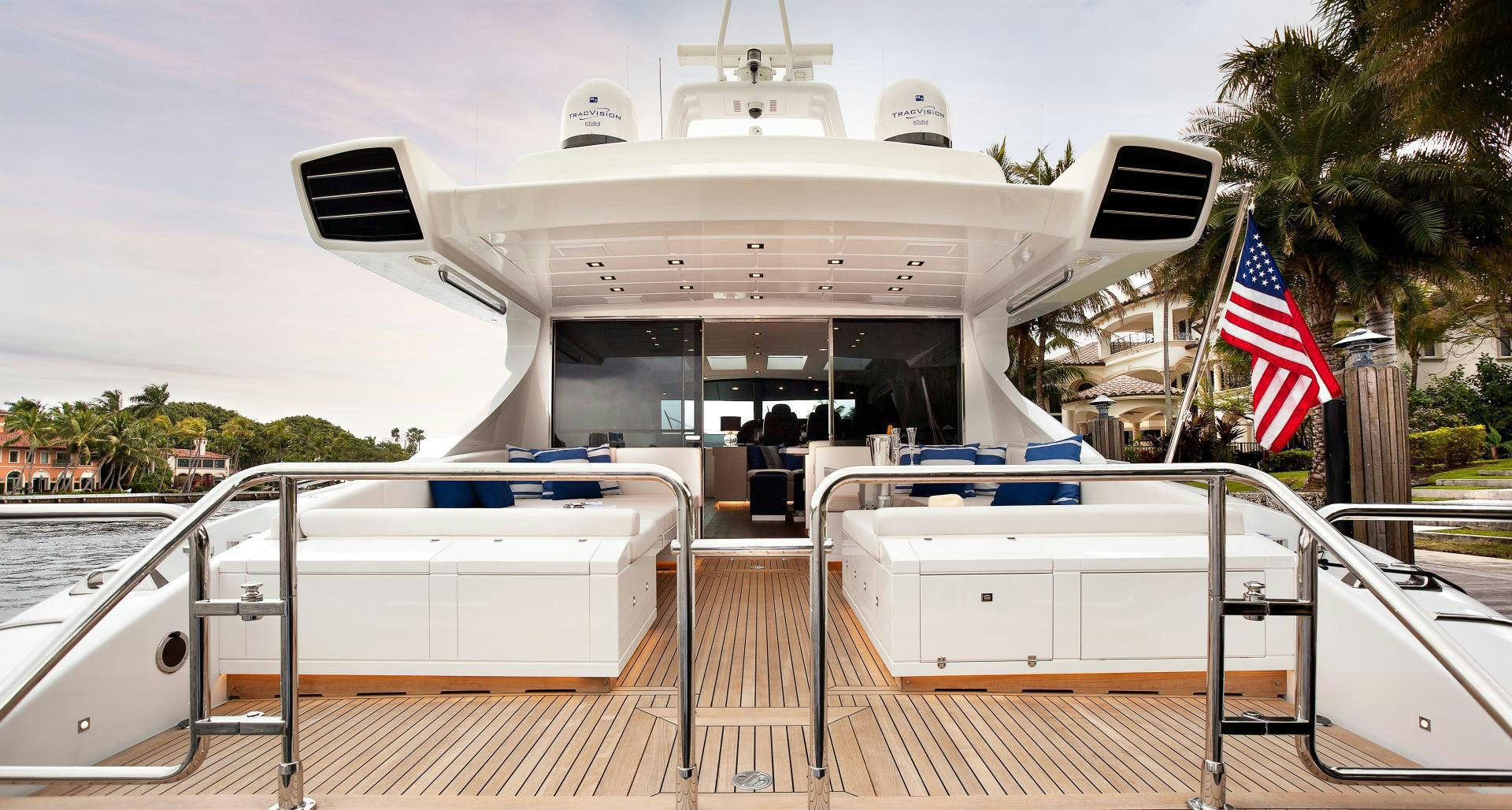 a boat on the water aboard MY TOY Yacht for Sale