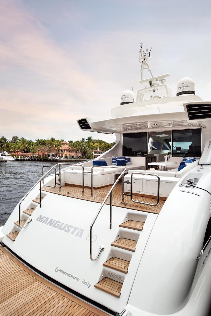 a boat on the water aboard MY TOY Yacht for Sale