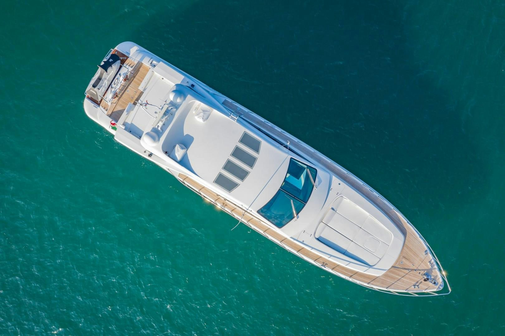 a satellite in the ocean aboard MY TOY Yacht for Sale