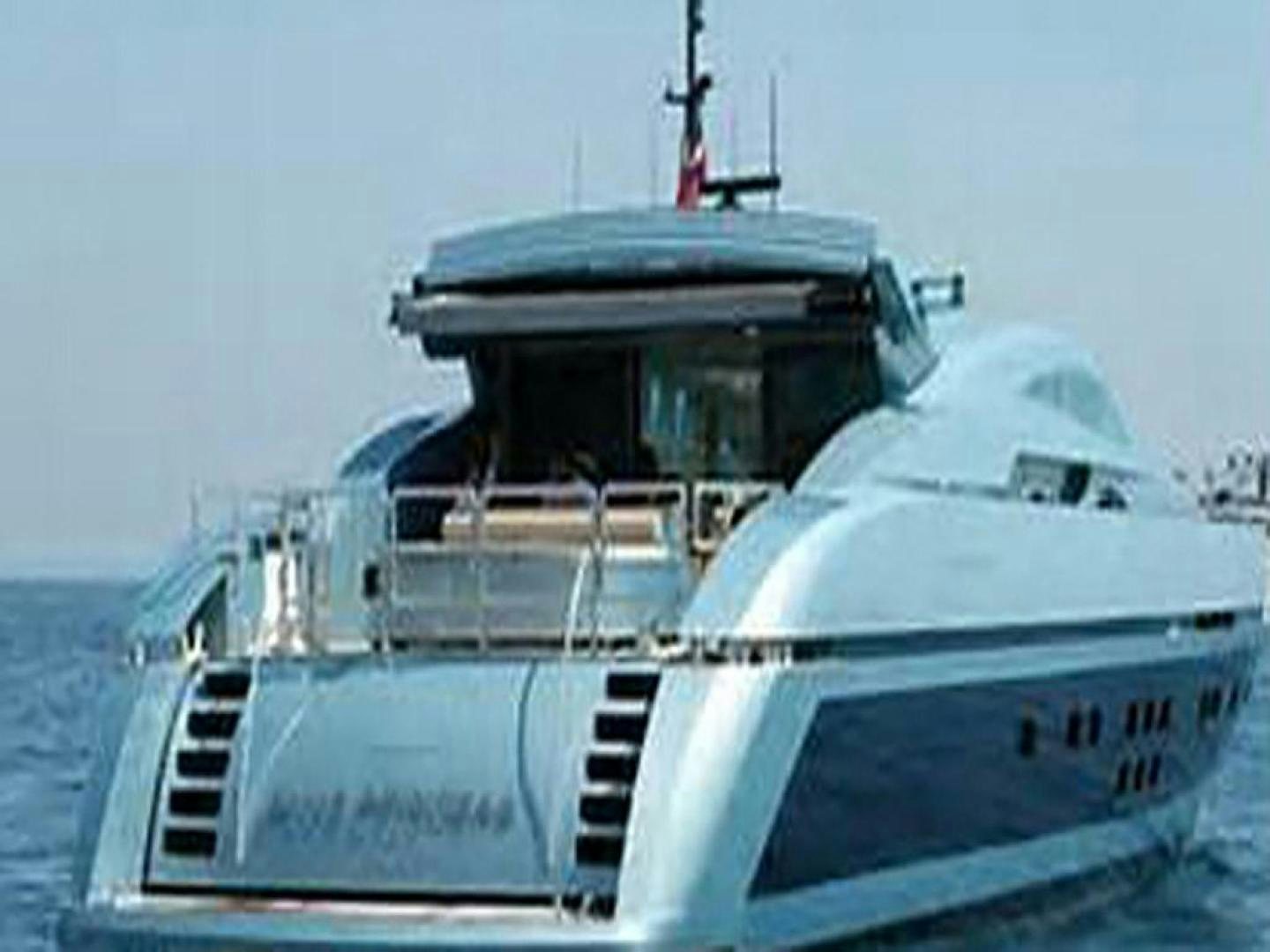 a large ship in the water aboard COTE D’AZURE Yacht for Sale