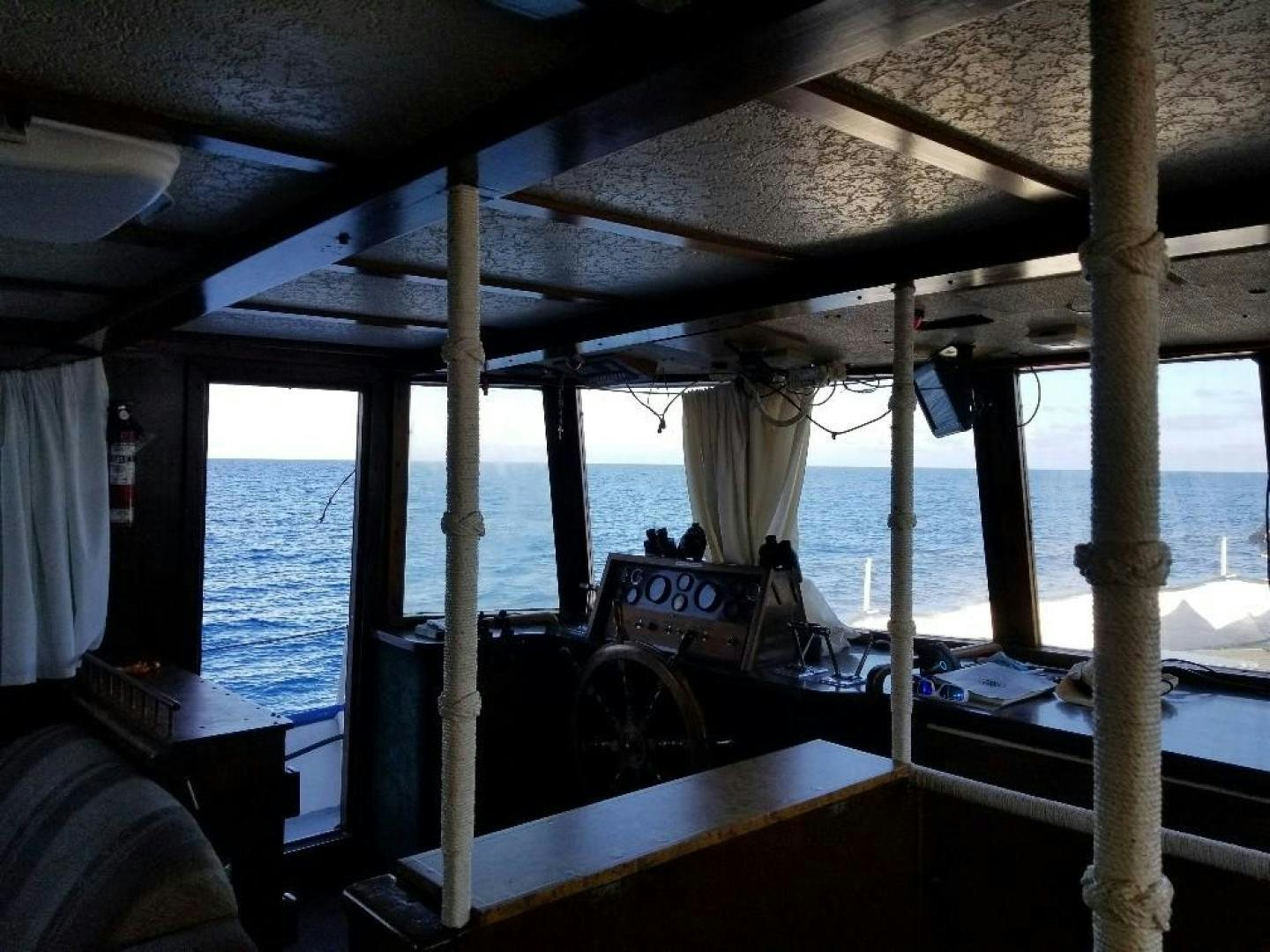 a boat on the water aboard LAURA MARIE Yacht for Sale