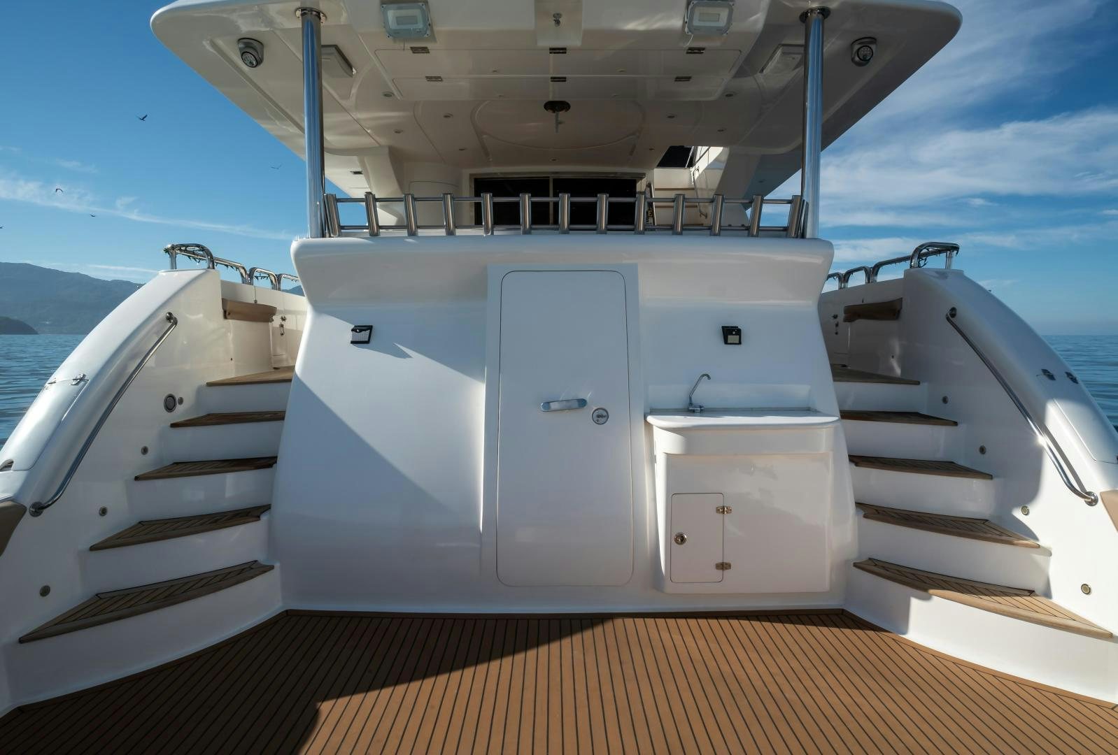 a boat on the water aboard FULL HOUSE Yacht for Sale