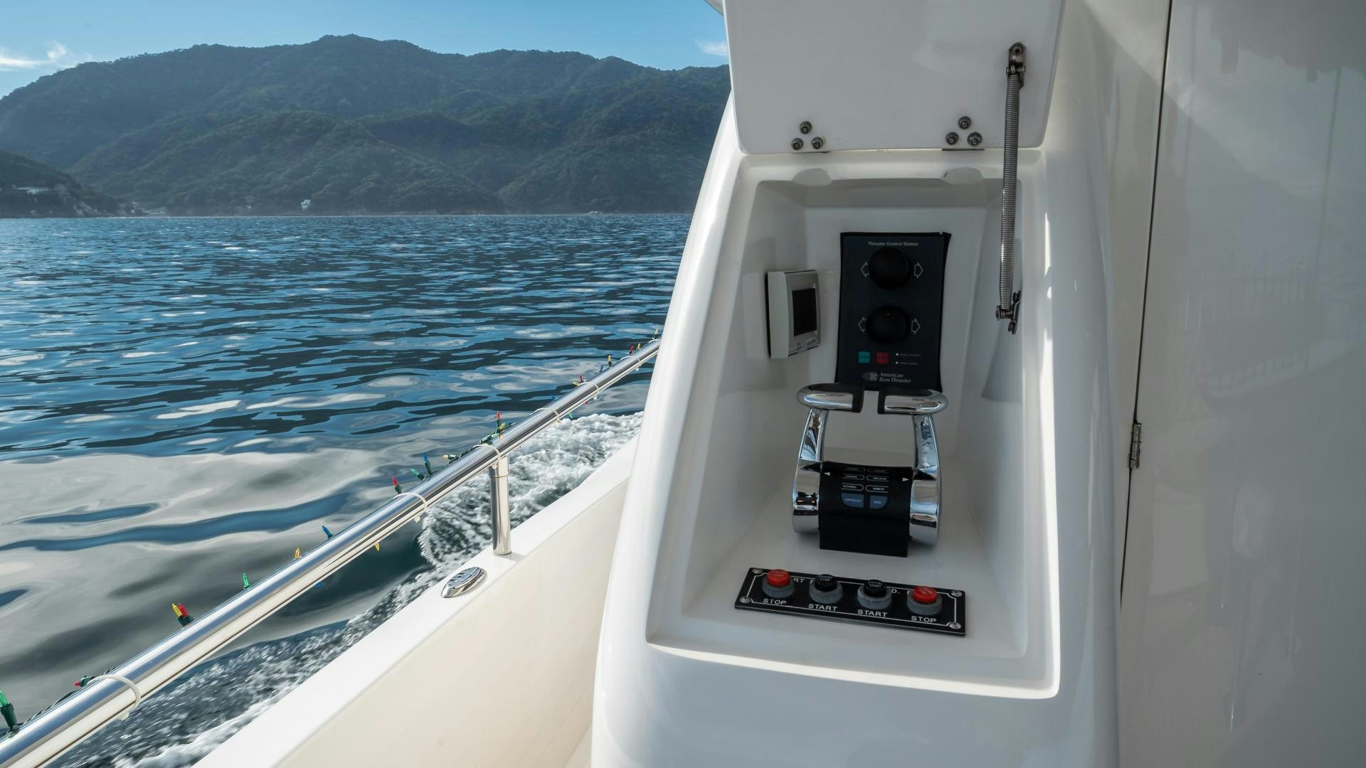 a boat on the water aboard FULL HOUSE Yacht for Sale