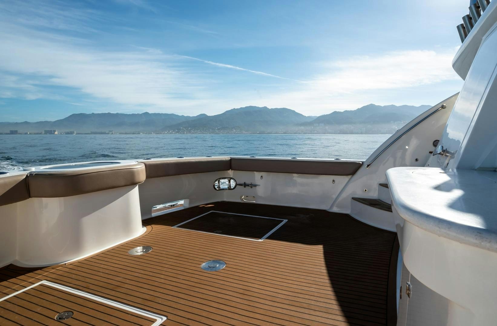a boat on the water aboard FULL HOUSE Yacht for Sale