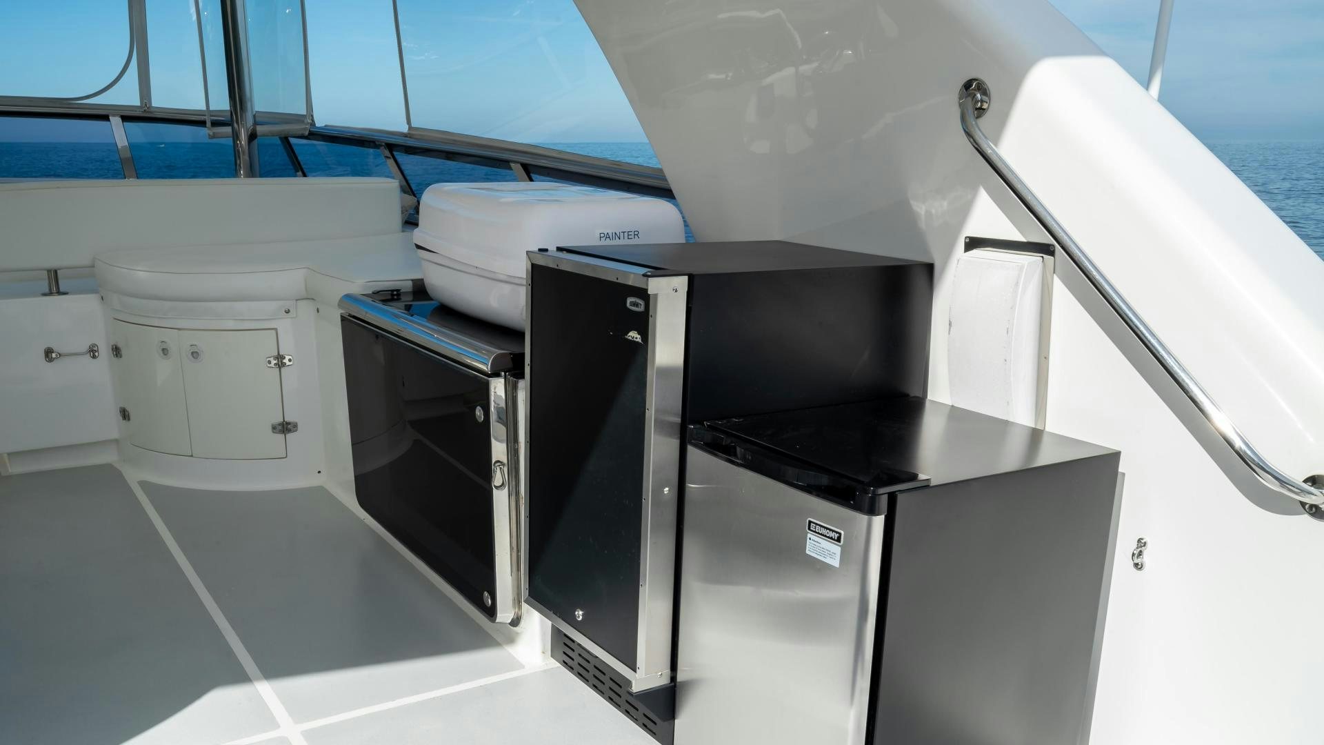 a machine on the water aboard FULL HOUSE Yacht for Sale