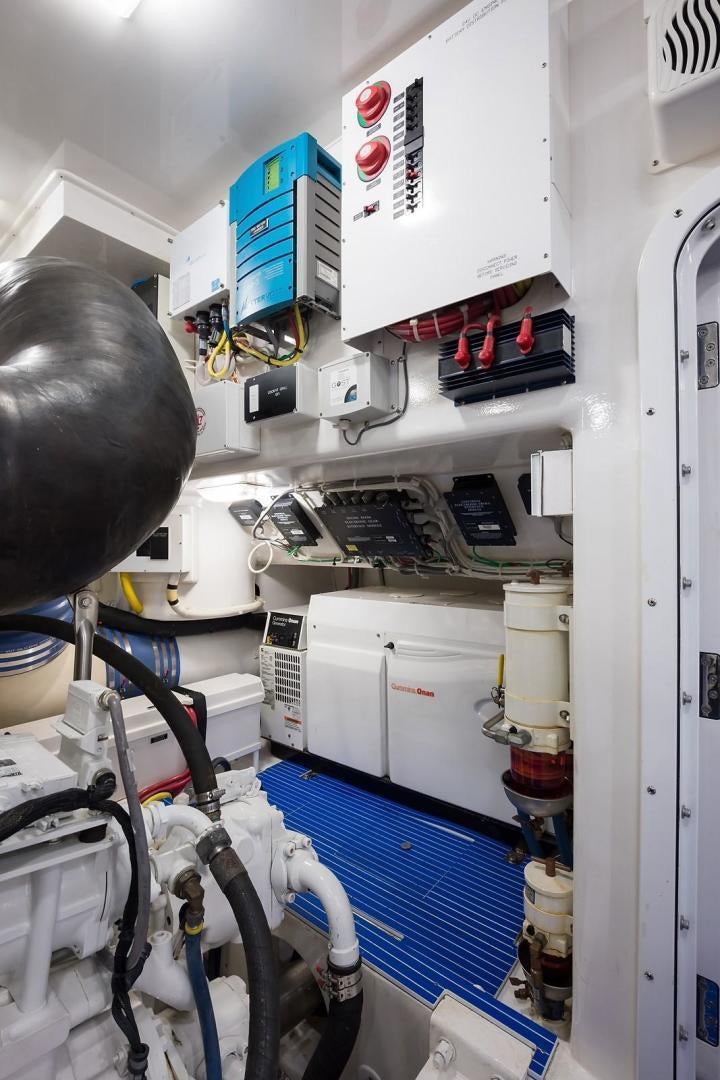 a close-up of a machine aboard NO NAME 82 Yacht for Sale