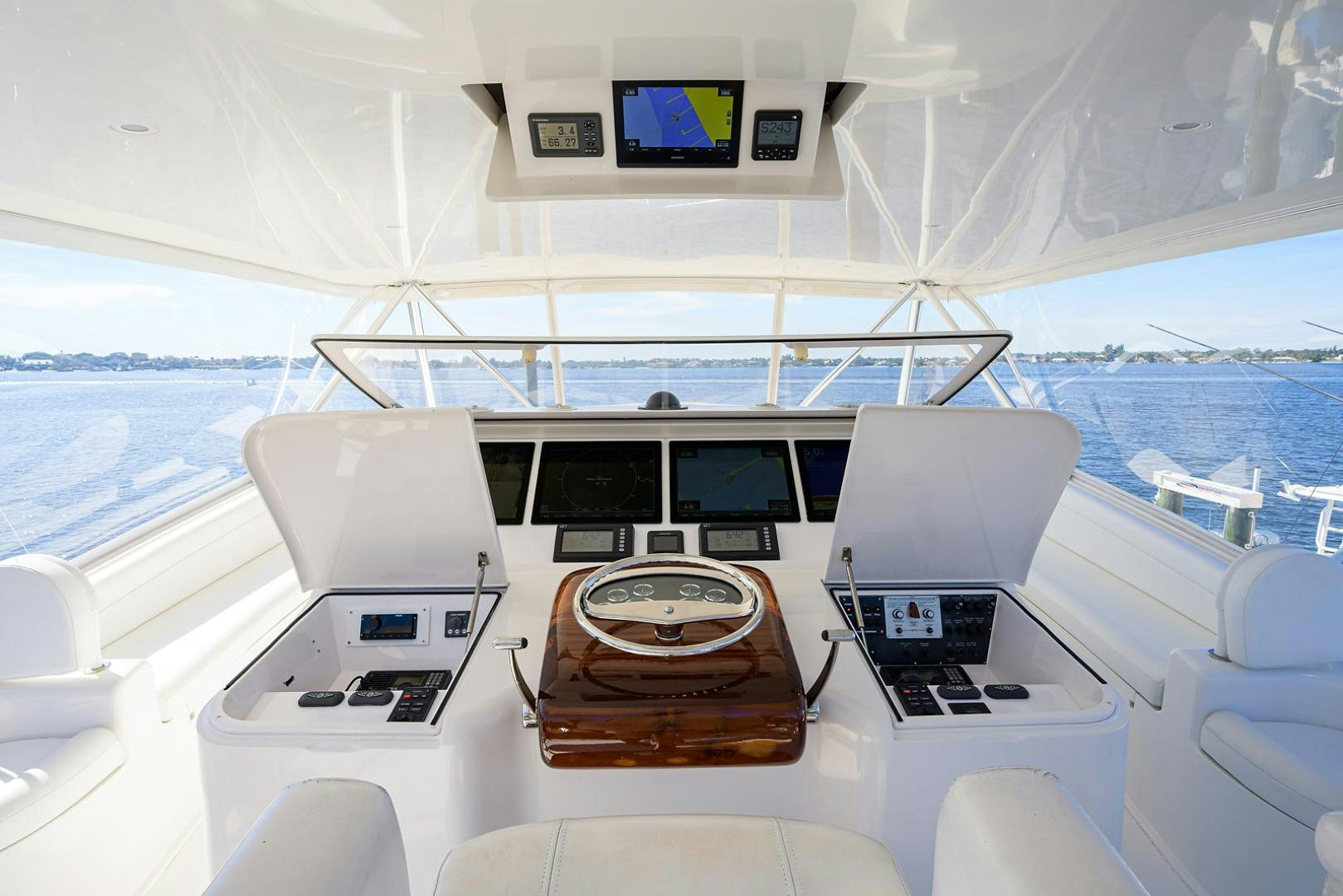 inside of a yacht aboard RITE ANGLER Yacht for Sale