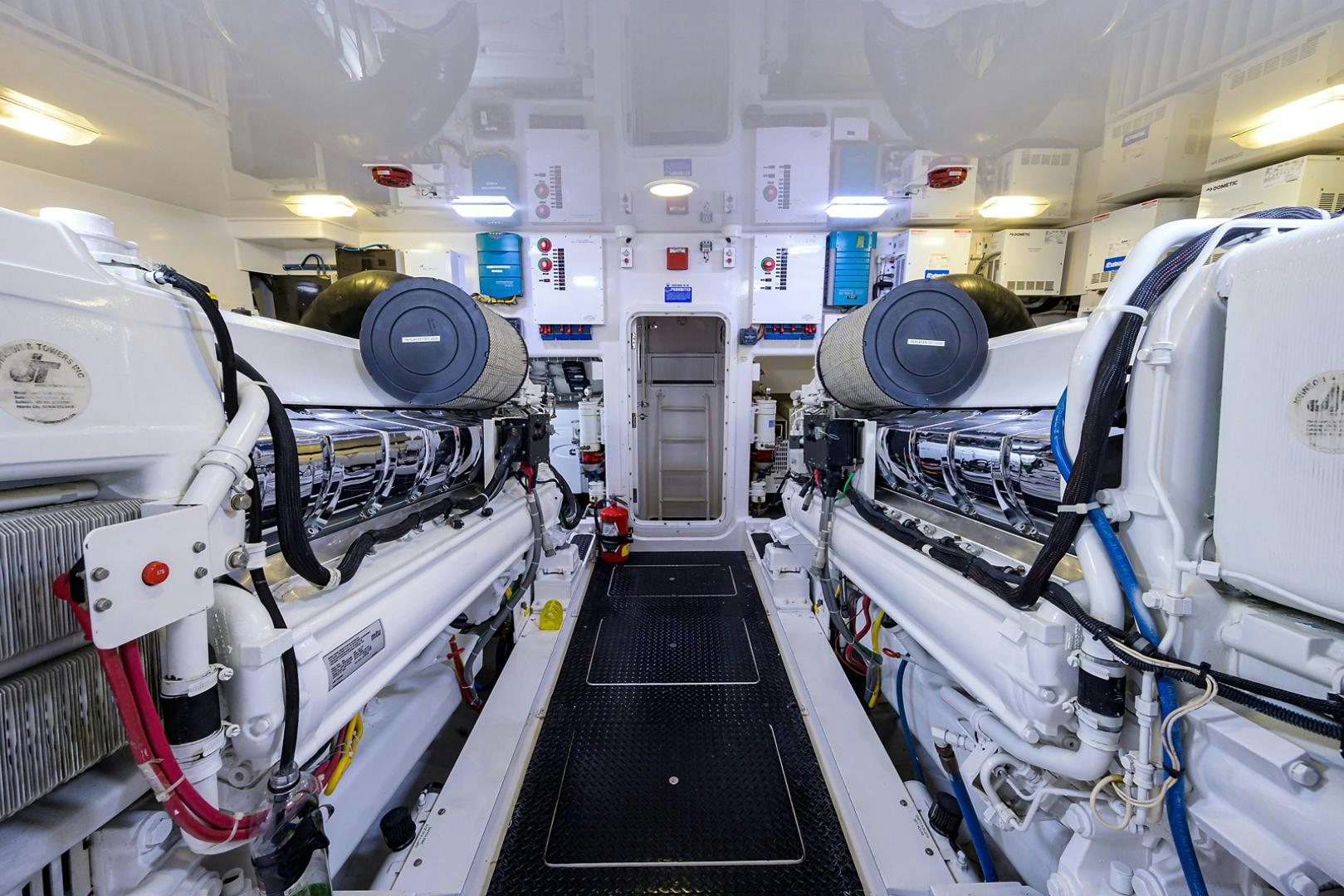 a room with machines and equipment aboard RITE ANGLER Yacht for Sale