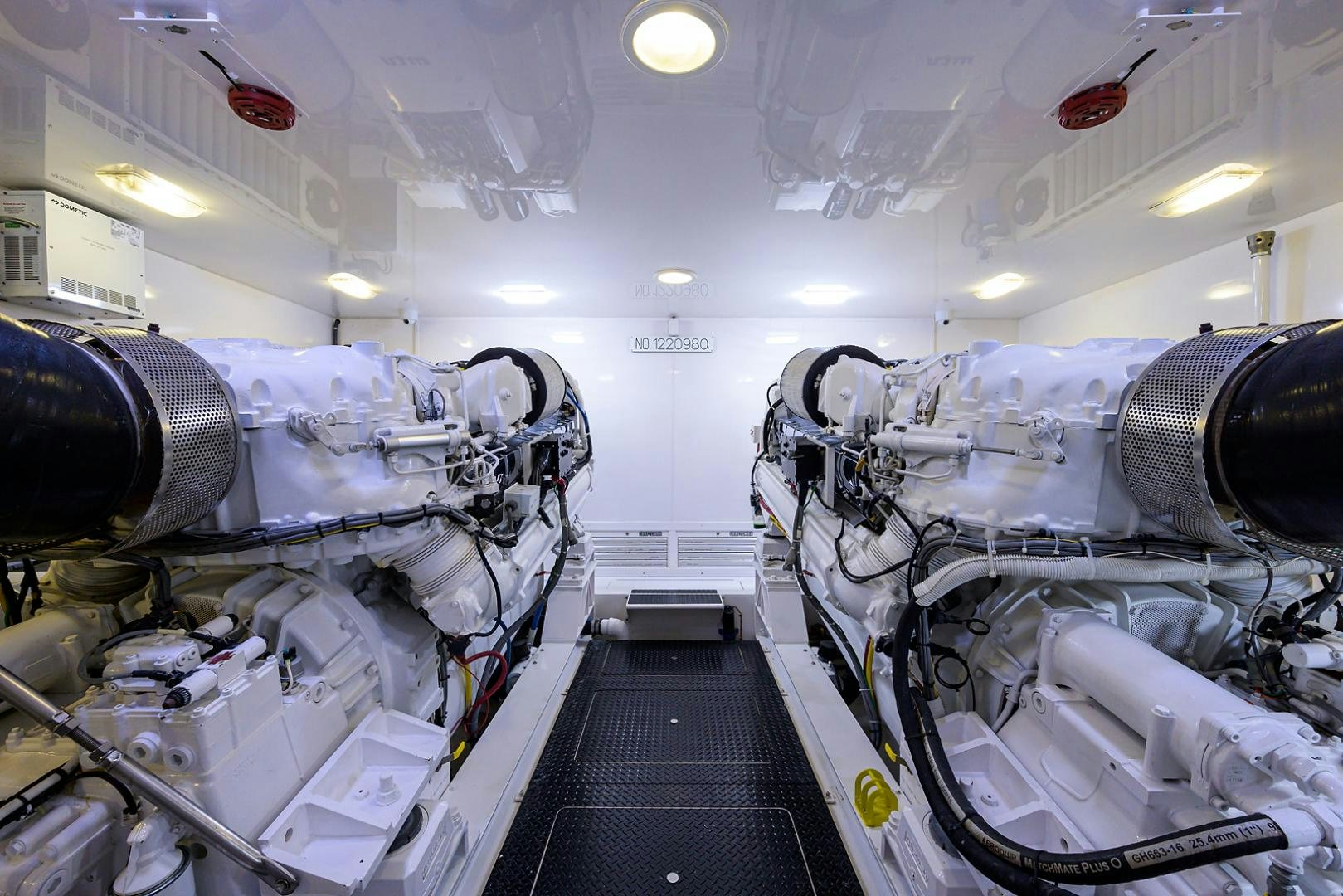 a large machine inside a room aboard RITE ANGLER Yacht for Sale