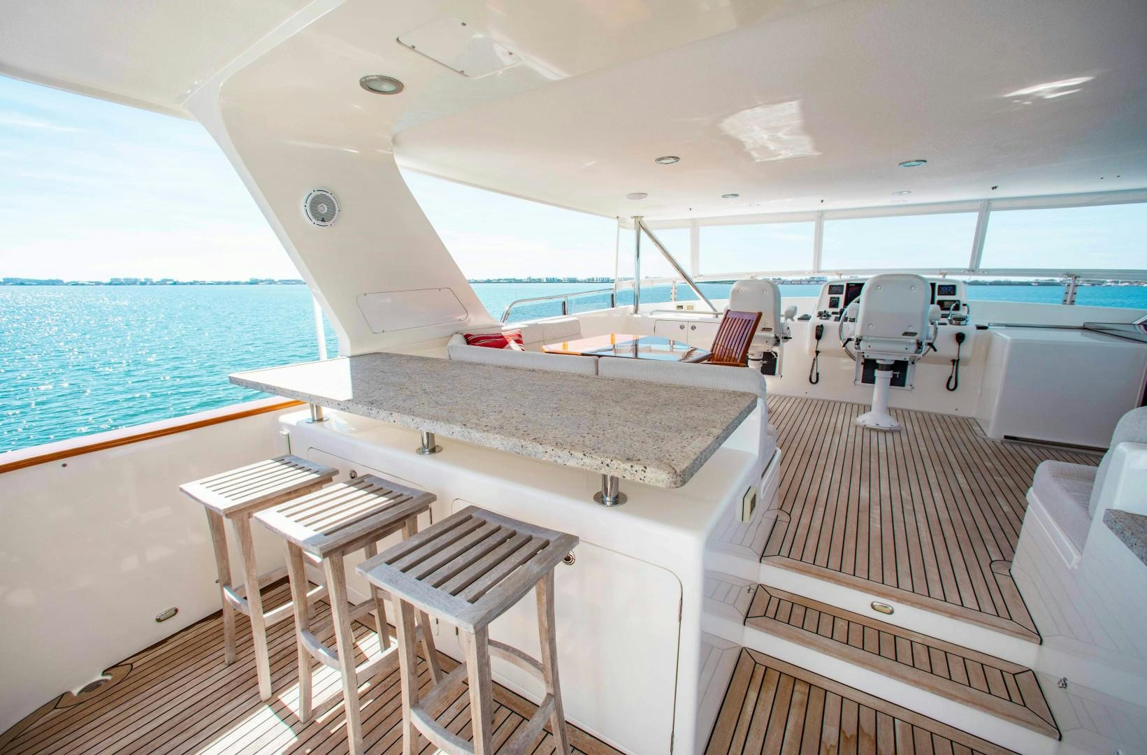 inside of a boat aboard BARBARA SUE II Yacht for Sale