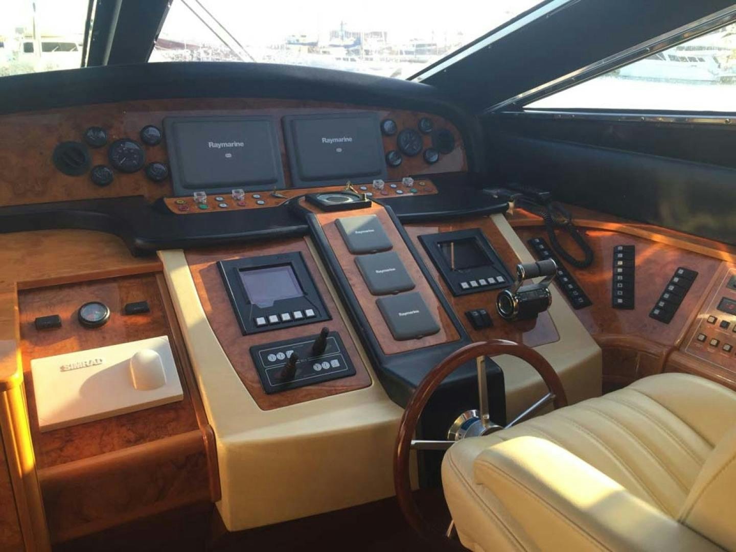 a group of radio devices aboard HEMERA CUARTA Yacht for Sale