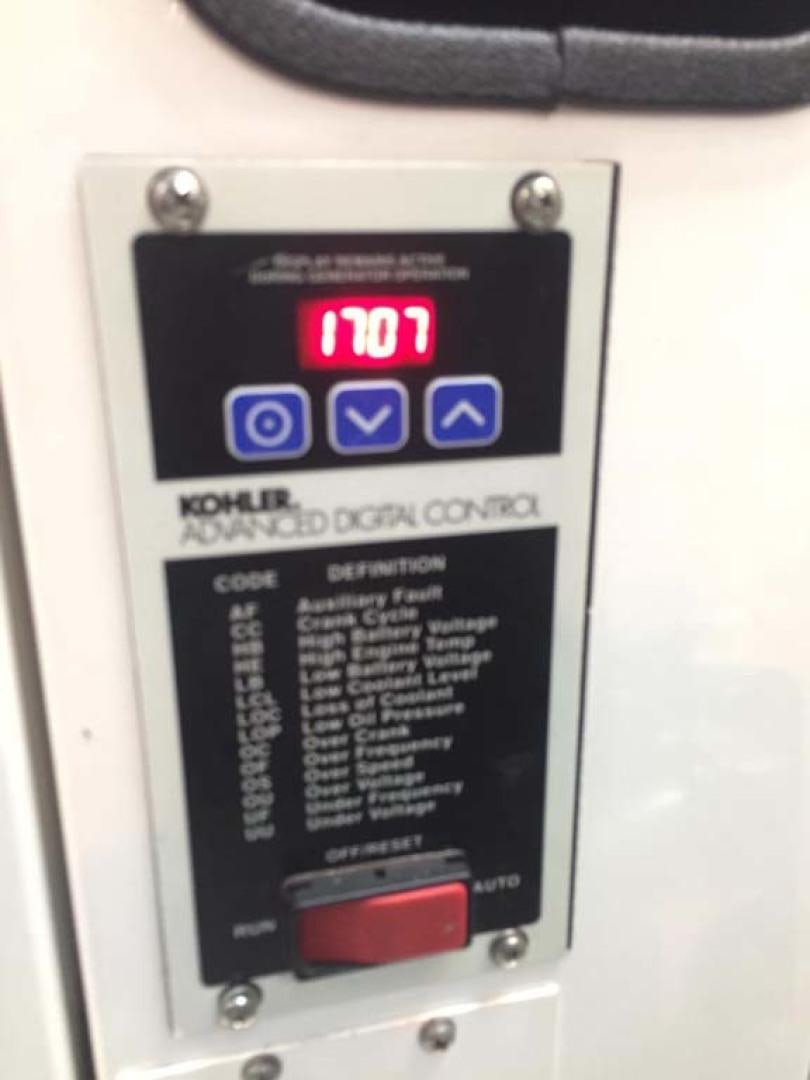 graphical user interface aboard HEMERA CUARTA Yacht for Sale
