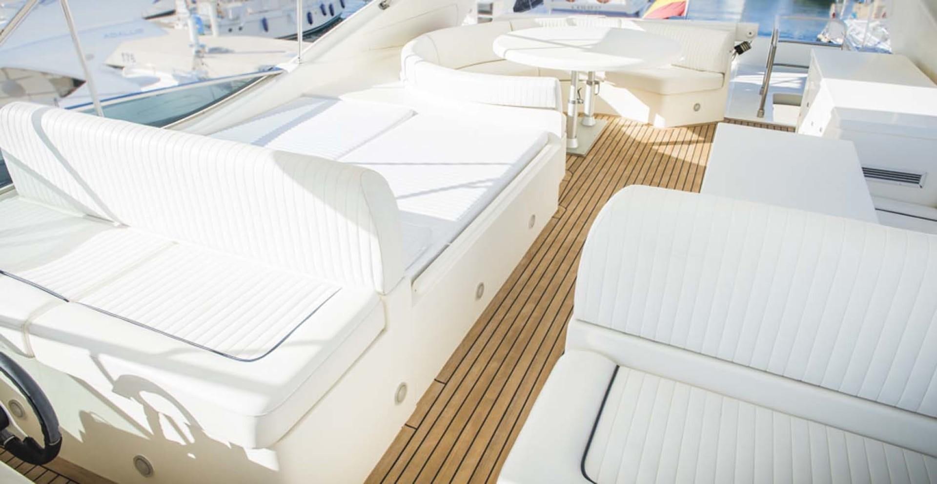 several white rectangular objects aboard HEMERA CUARTA Yacht for Sale