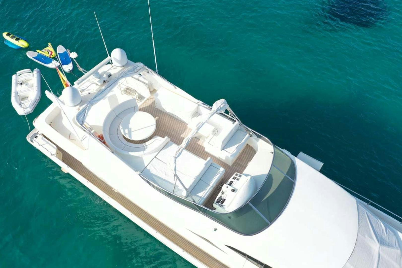 a boat on the water aboard HEMERA CUARTA Yacht for Sale
