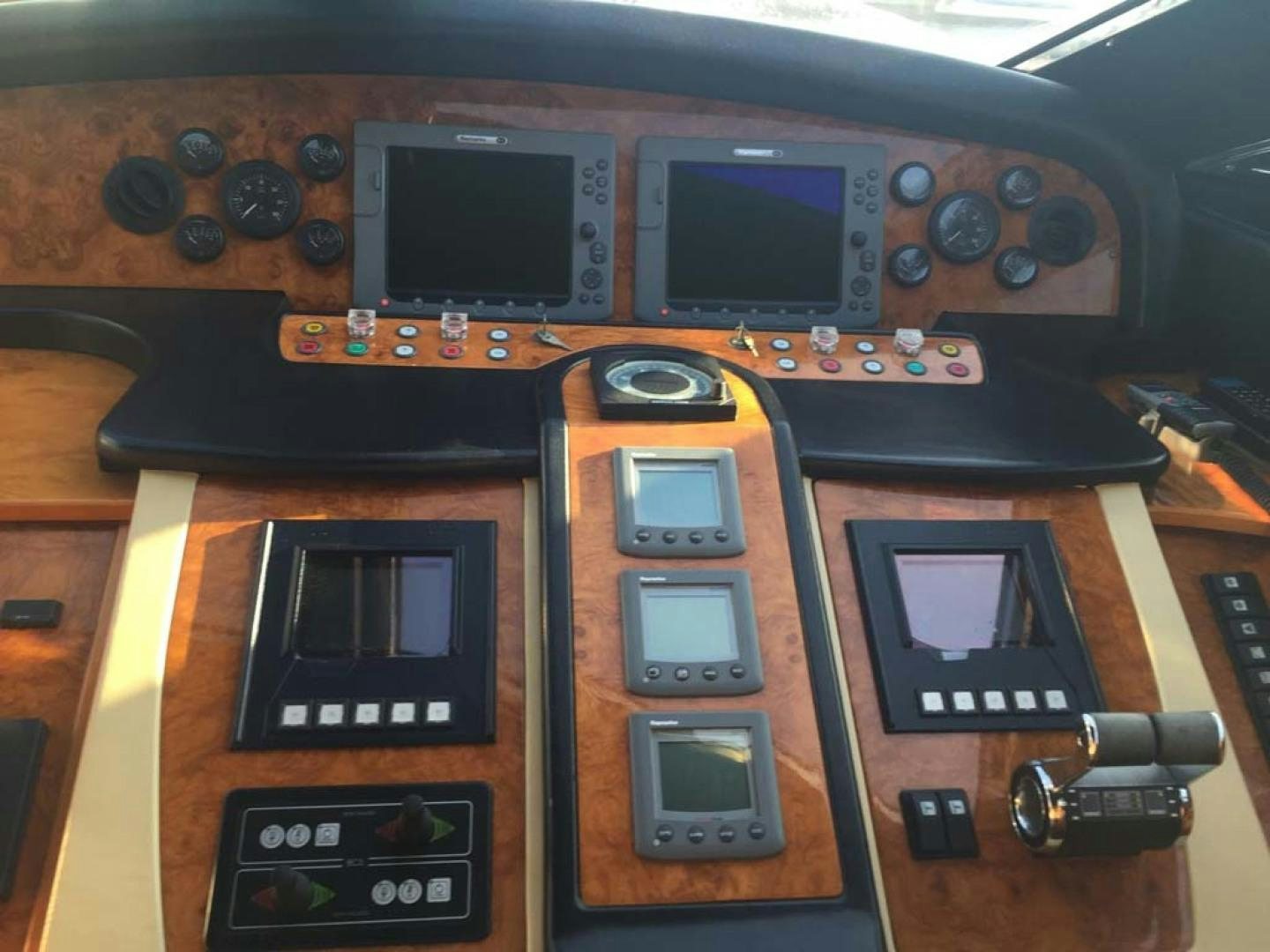 a group of radio equipment aboard HEMERA CUARTA Yacht for Sale