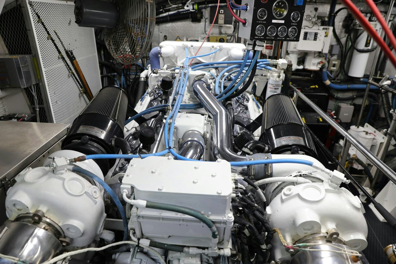 a machine with wires aboard LADY LILA Yacht for Sale