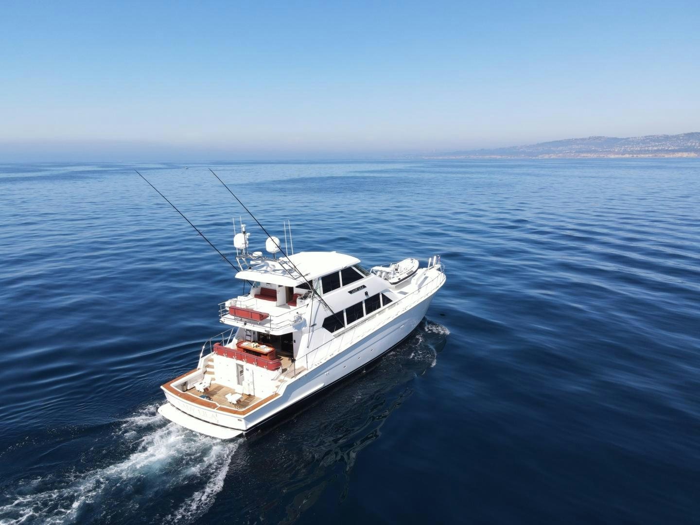 a boat in the water aboard LADY LILA Yacht for Sale