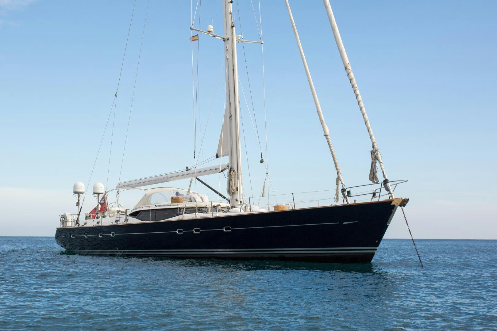 a boat on the water aboard MATHILDA SOUND Yacht for Sale