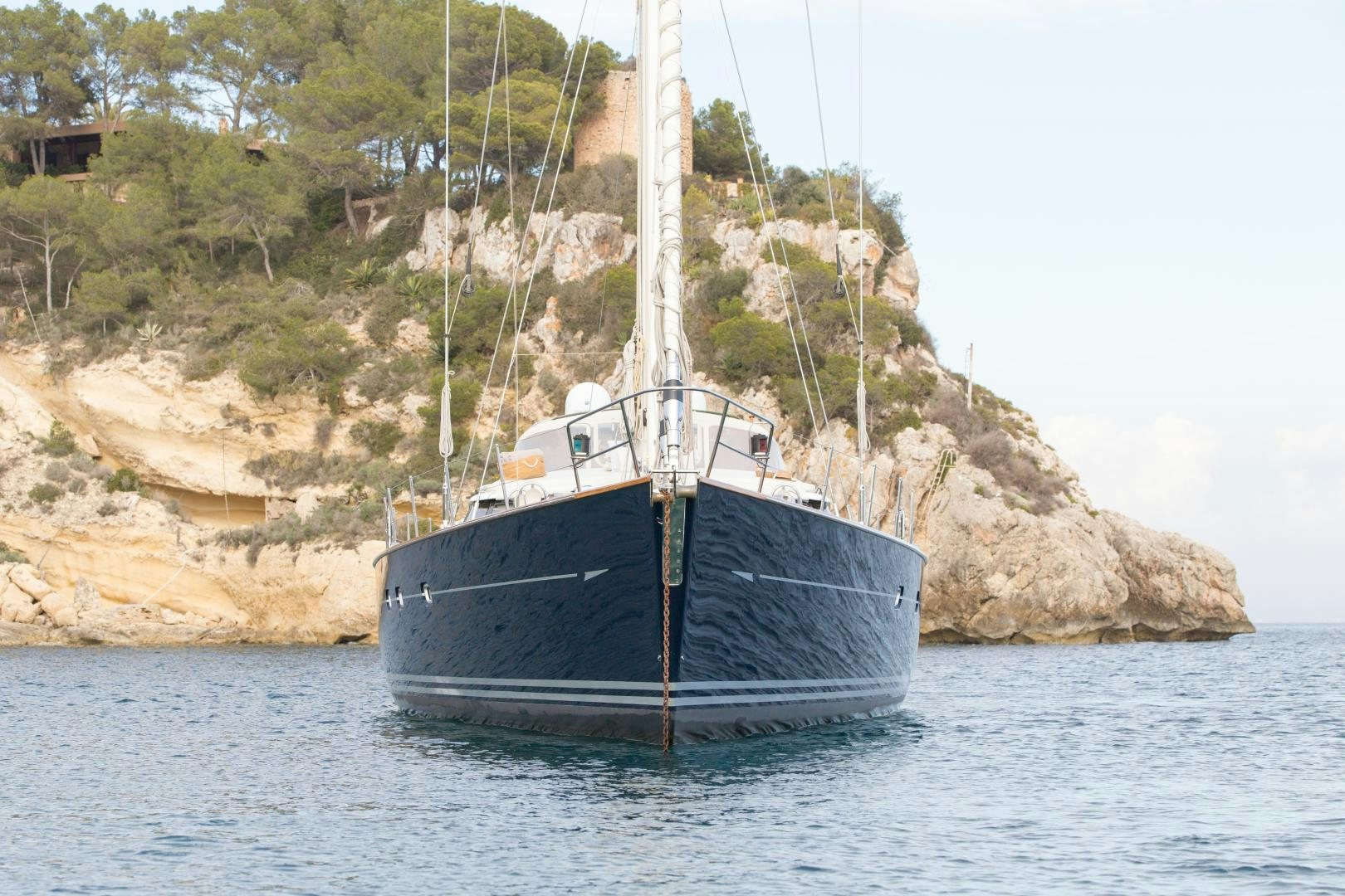 a boat on the water aboard MATHILDA SOUND Yacht for Sale
