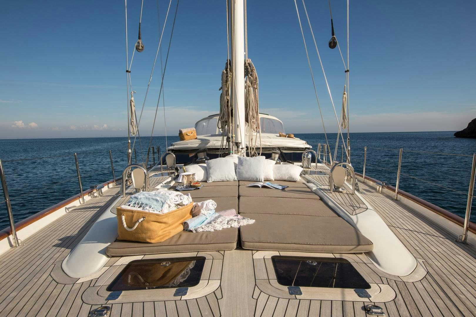 a boat on the water aboard MATHILDA SOUND Yacht for Sale