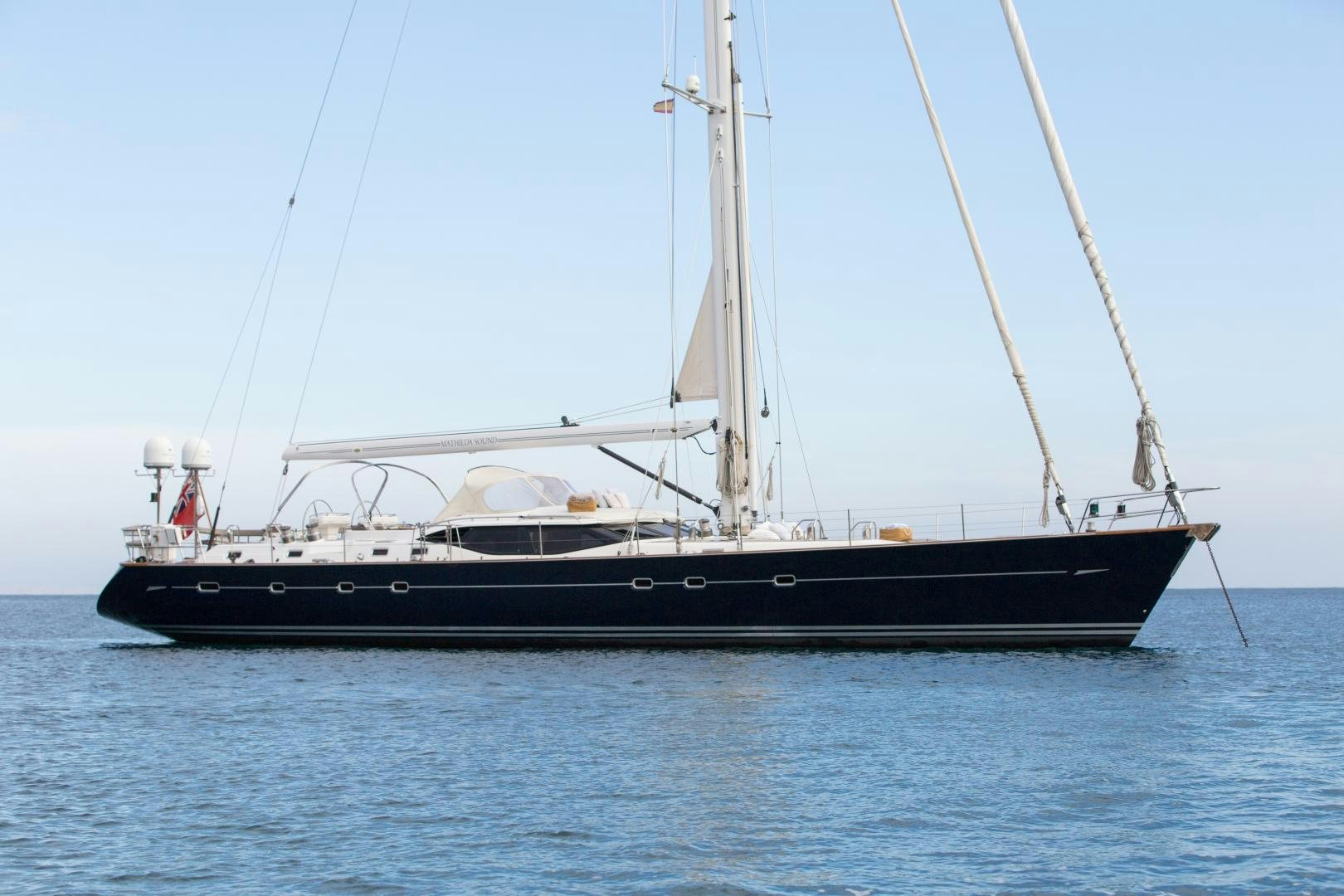 a boat on the water aboard MATHILDA SOUND Yacht for Sale