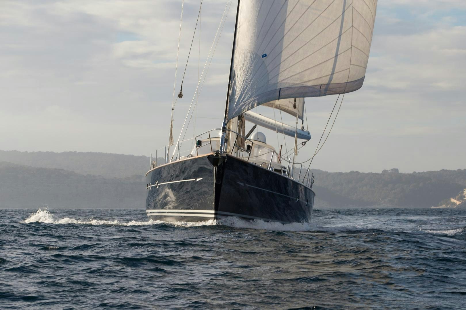 a sailboat in the water aboard MATHILDA SOUND Yacht for Sale