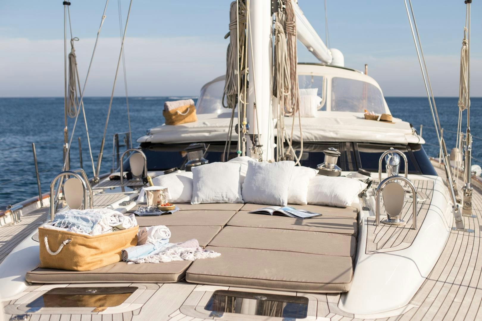 a boat on the water aboard MATHILDA SOUND Yacht for Sale