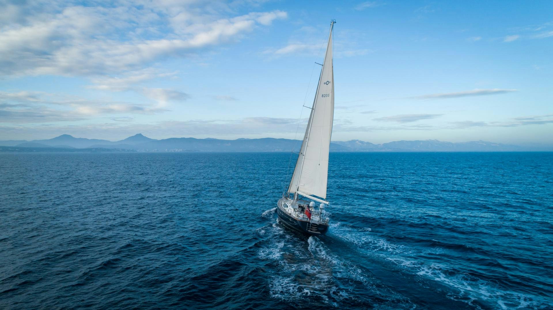 a sailboat on the water aboard MATHILDA SOUND Yacht for Sale