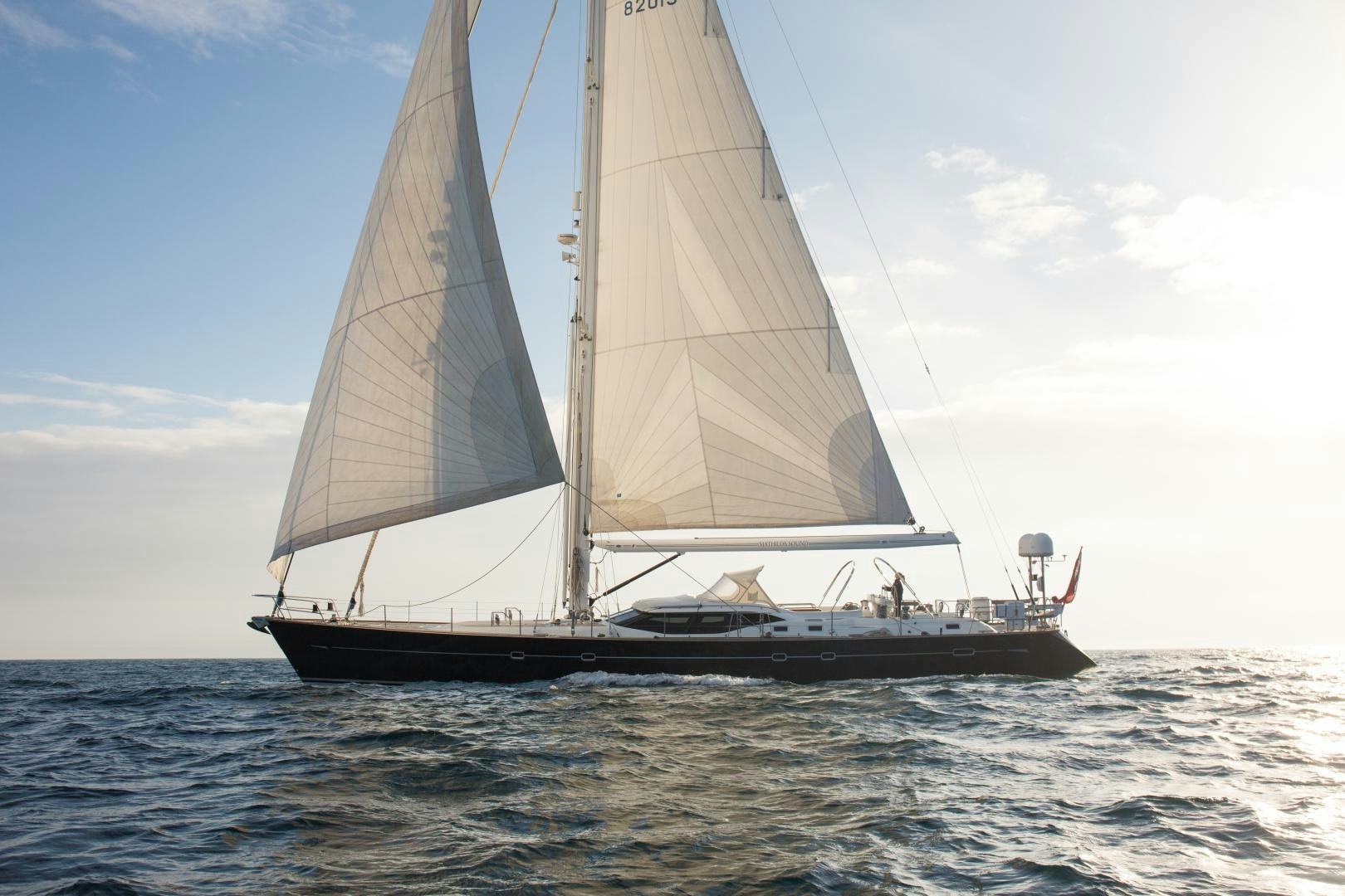 a sailboat on the water aboard MATHILDA SOUND Yacht for Sale