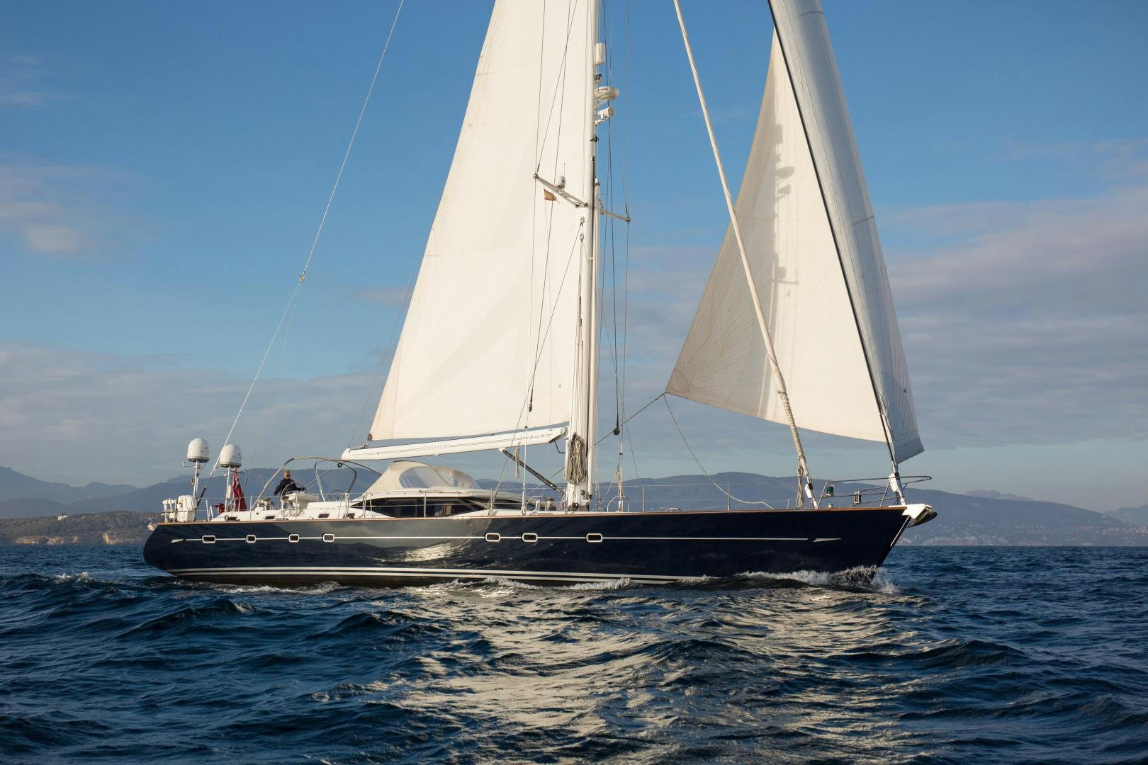 a sailboat on the water aboard MATHILDA SOUND Yacht for Sale