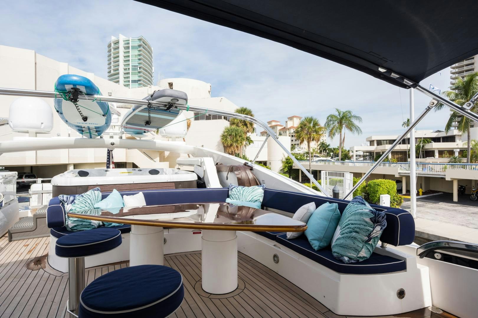 a boat with a large sail aboard SS ARTS Yacht for Sale