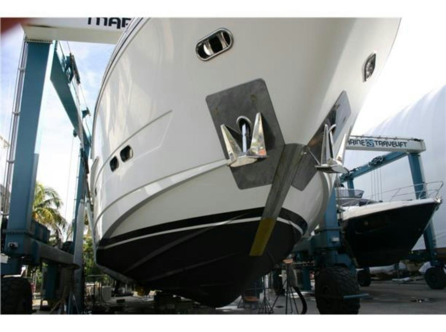 a close-up of a helicopter aboard PRIMETIME Yacht for Sale