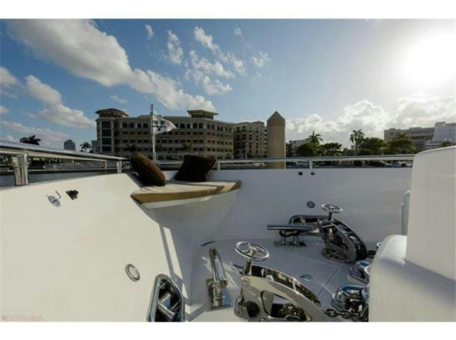 a boat on the water aboard PRIMETIME Yacht for Sale