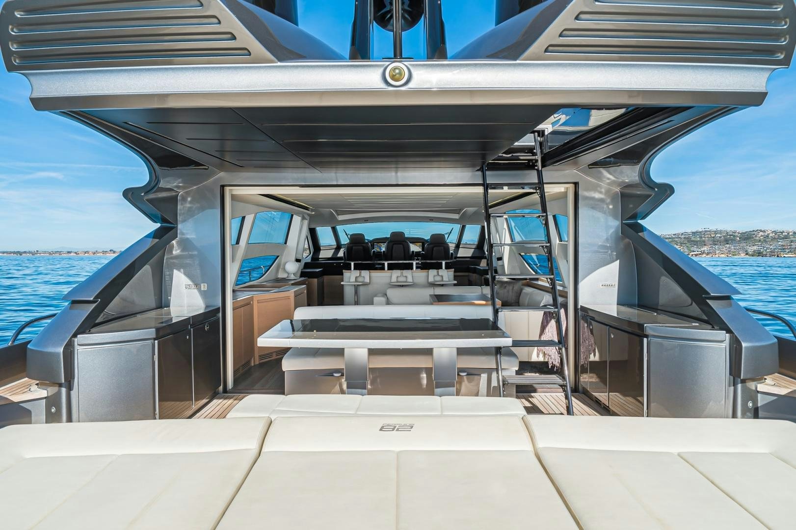a boat on the water aboard NO NAME Yacht for Sale