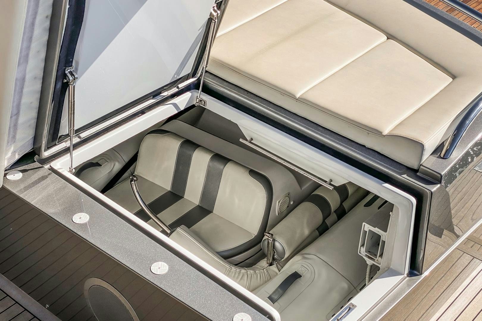 a metal box with a metal frame aboard NO NAME Yacht for Sale